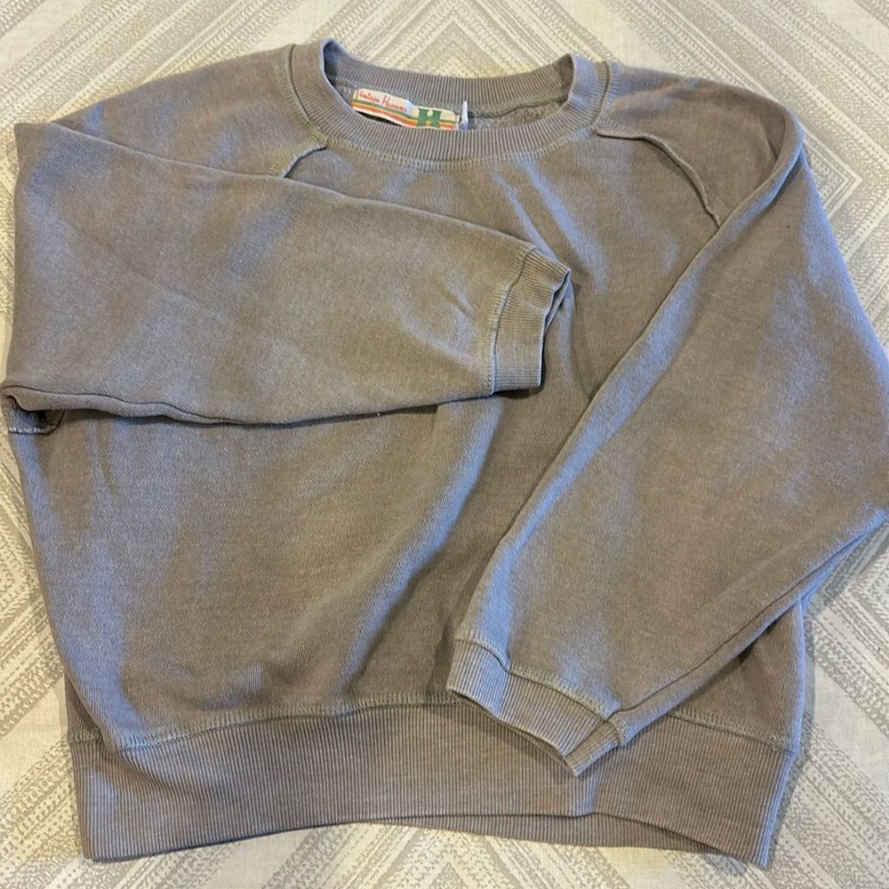 Vintage Havana Girls Grey Soft Cozy Sweatshirt - Size S-7/8